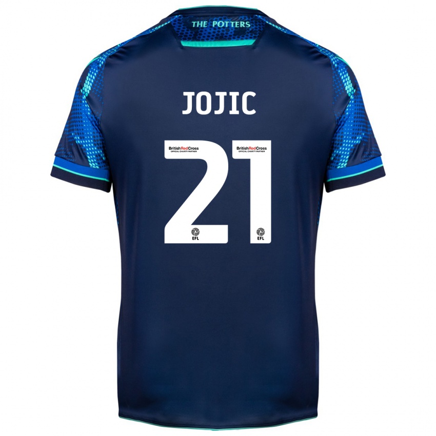 Niño Camiseta Nikola Jojic #21 Armada 2ª Equipación 2023/24 La Camisa Chile