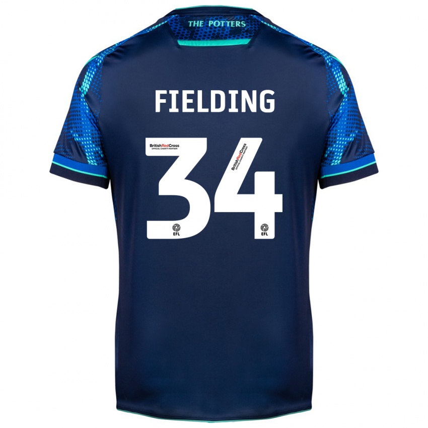 Niño Camiseta Frank Fielding #34 Armada 2ª Equipación 2023/24 La Camisa Chile