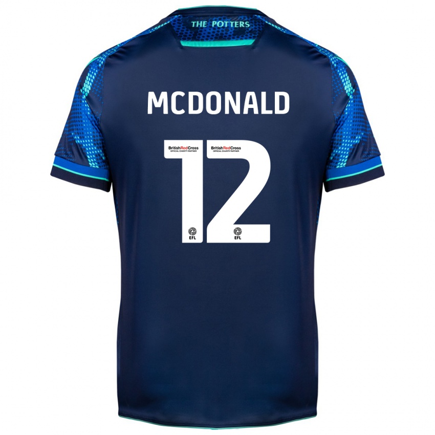 Niño Camiseta Kayleigh Mcdonald #12 Armada 2ª Equipación 2023/24 La Camisa Chile