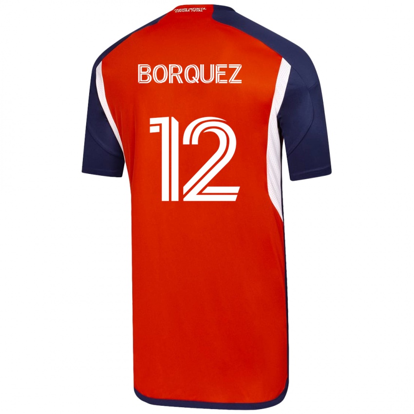 Niño Camiseta Gabriela Bórquez #12 Blanco 2ª Equipación 2023/24 La Camisa Chile