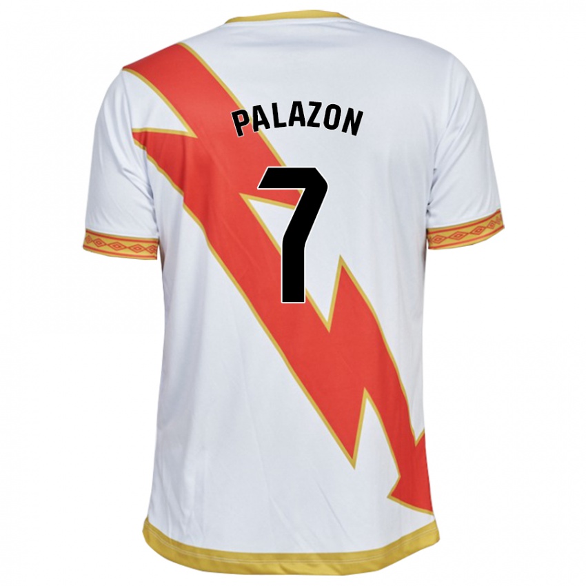 Hombre Camiseta Isi Palazón #7 Blanco 1ª Equipación 2023/24 La Camisa Chile