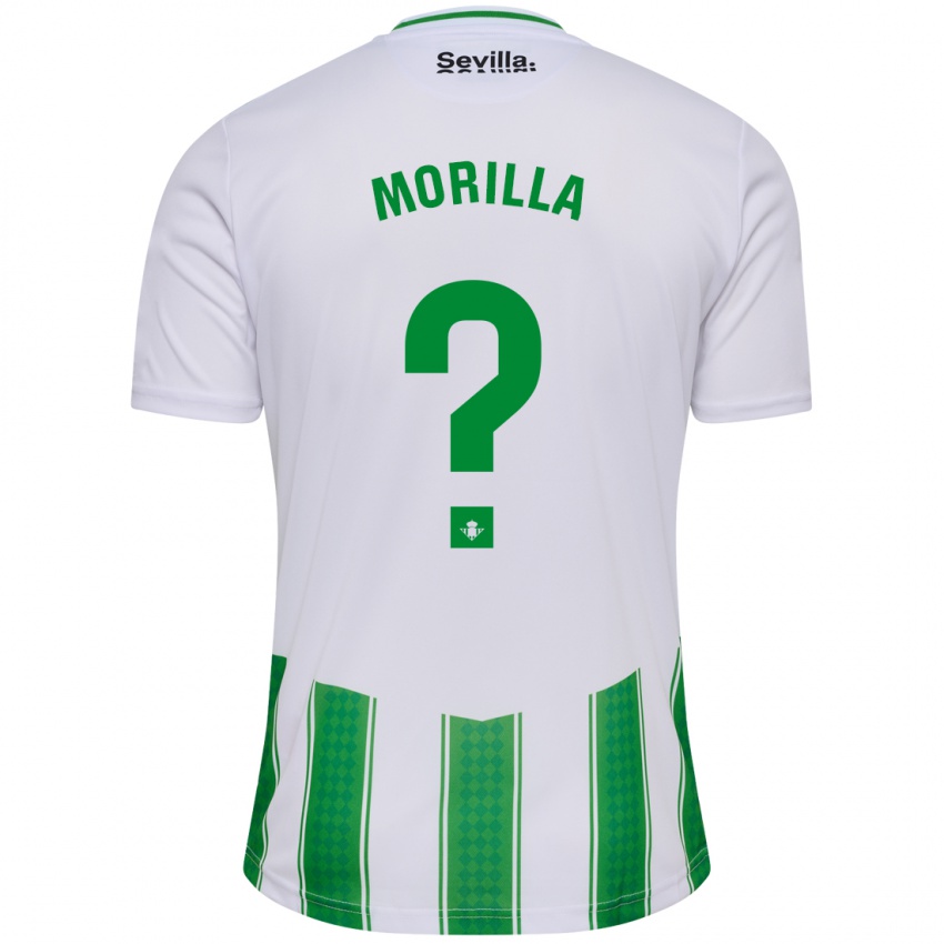 Hombre Camiseta Jairo Morilla #0 Blanco 1ª Equipación 2023/24 La Camisa Chile