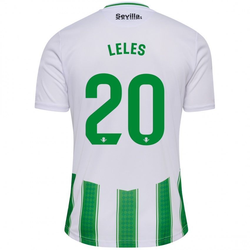 Hombre Camiseta María De Los Ángeles Carrión Egido #20 Blanco 1ª Equipación 2023/24 La Camisa Chile