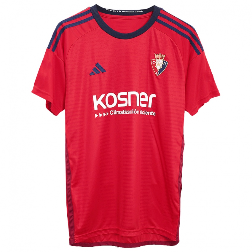 Hombre Camiseta Carmen Sobrón Olarte #9 Rojo 1ª Equipación 2023/24 La Camisa Chile