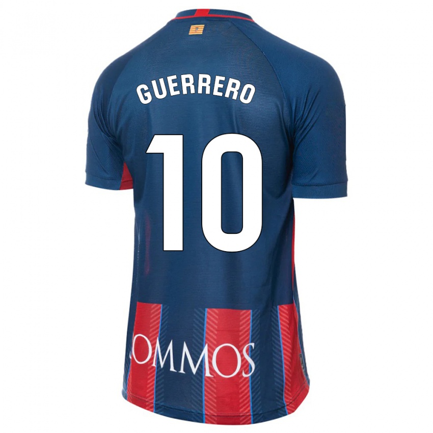 Hombre Camiseta Fernando Guerrero #10 Armada 1ª Equipación 2023/24 La Camisa Chile