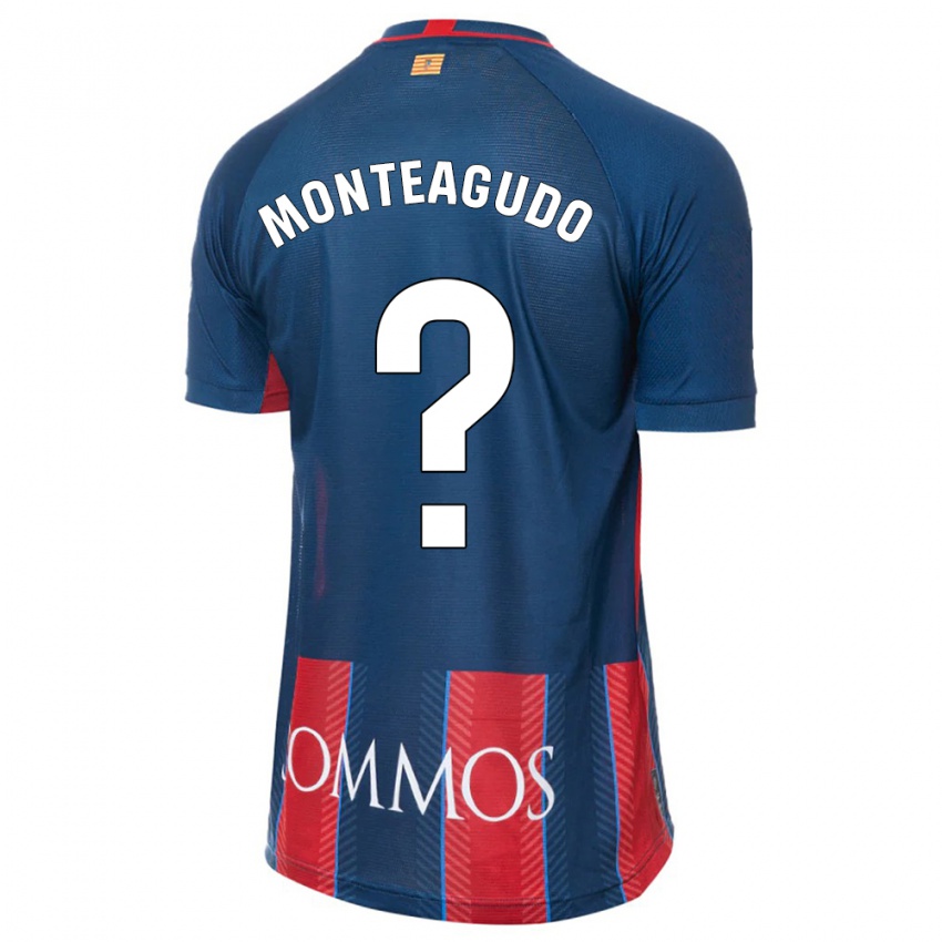 Hombre Camiseta Miguel Monteagudo #0 Armada 1ª Equipación 2023/24 La Camisa Chile