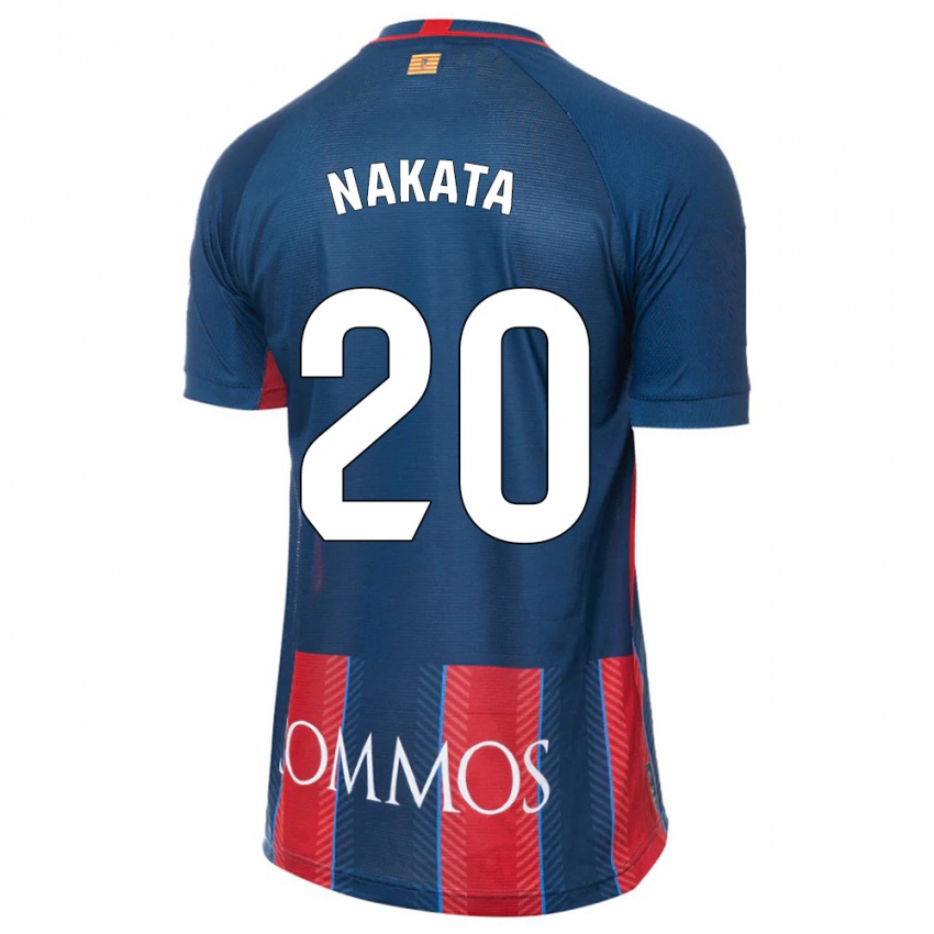 Hombre Camiseta Yuki Nakata #20 Armada 1ª Equipación 2023/24 La Camisa Chile