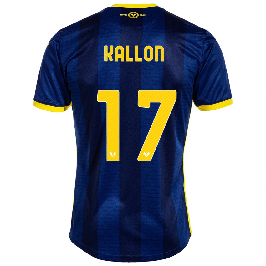 Hombre Camiseta Yayah Kallon #17 Armada 1ª Equipación 2023/24 La Camisa Chile