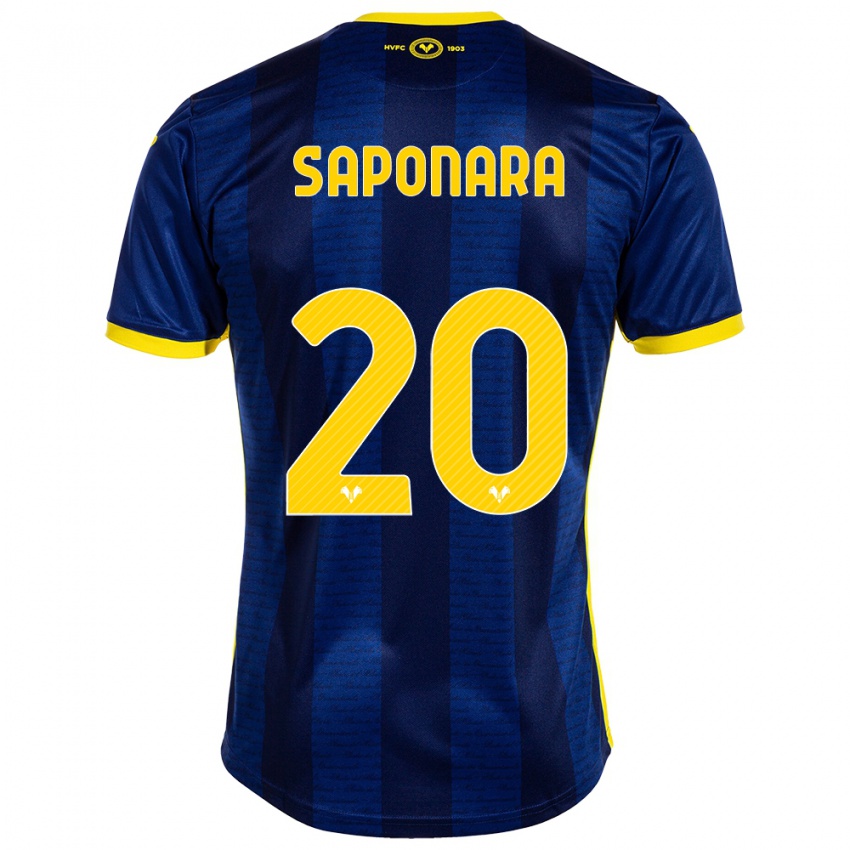 Hombre Camiseta Riccardo Saponara #20 Armada 1ª Equipación 2023/24 La Camisa Chile
