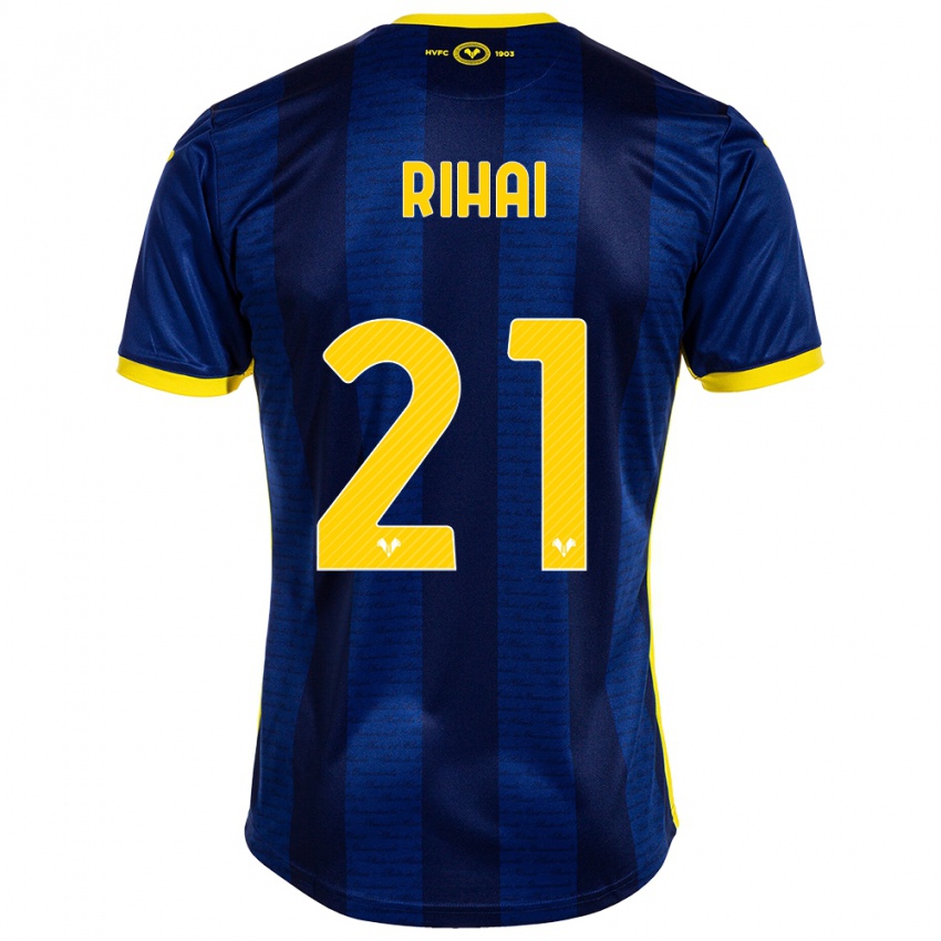 Hombre Camiseta Aiman Rihai #21 Armada 1ª Equipación 2023/24 La Camisa Chile