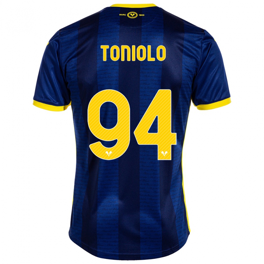 Hombre Camiseta Giacomo Toniolo #94 Armada 1ª Equipación 2023/24 La Camisa Chile