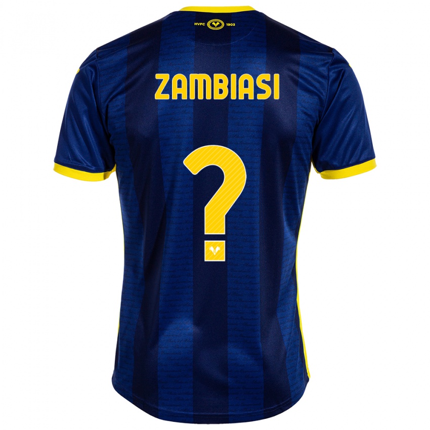 Hombre Camiseta Yonas Zambiasi #0 Armada 1ª Equipación 2023/24 La Camisa Chile