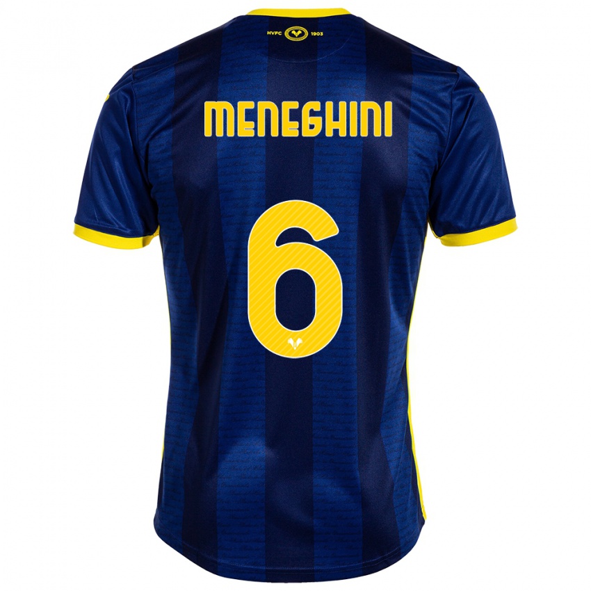 Hombre Camiseta Sofia Meneghini #6 Armada 1ª Equipación 2023/24 La Camisa Chile