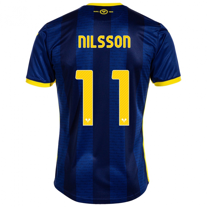 Hombre Camiseta Sara Nilsson #11 Armada 1ª Equipación 2023/24 La Camisa Chile