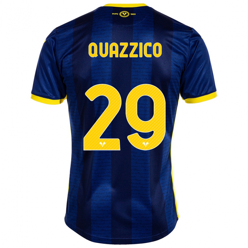 Hombre Camiseta Francesca Quazzico #29 Armada 1ª Equipación 2023/24 La Camisa Chile