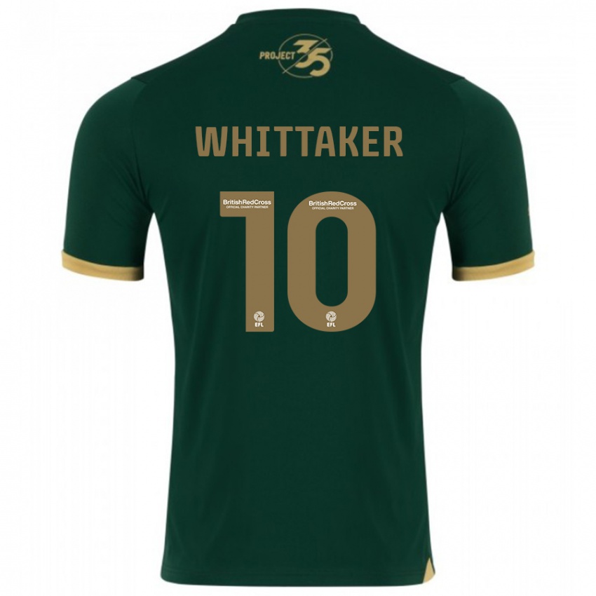Hombre Camiseta Morgan Whittaker #10 Verde 1ª Equipación 2023/24 La Camisa Chile