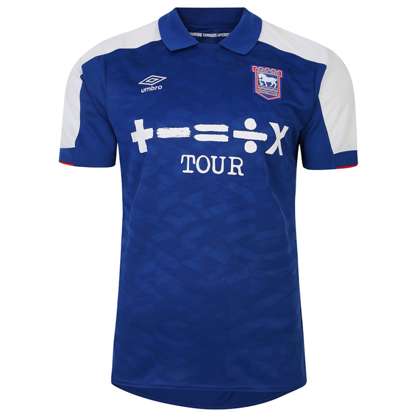 Hombre Camiseta Danny Cullum #0 Azul 1ª Equipación 2023/24 La Camisa Chile