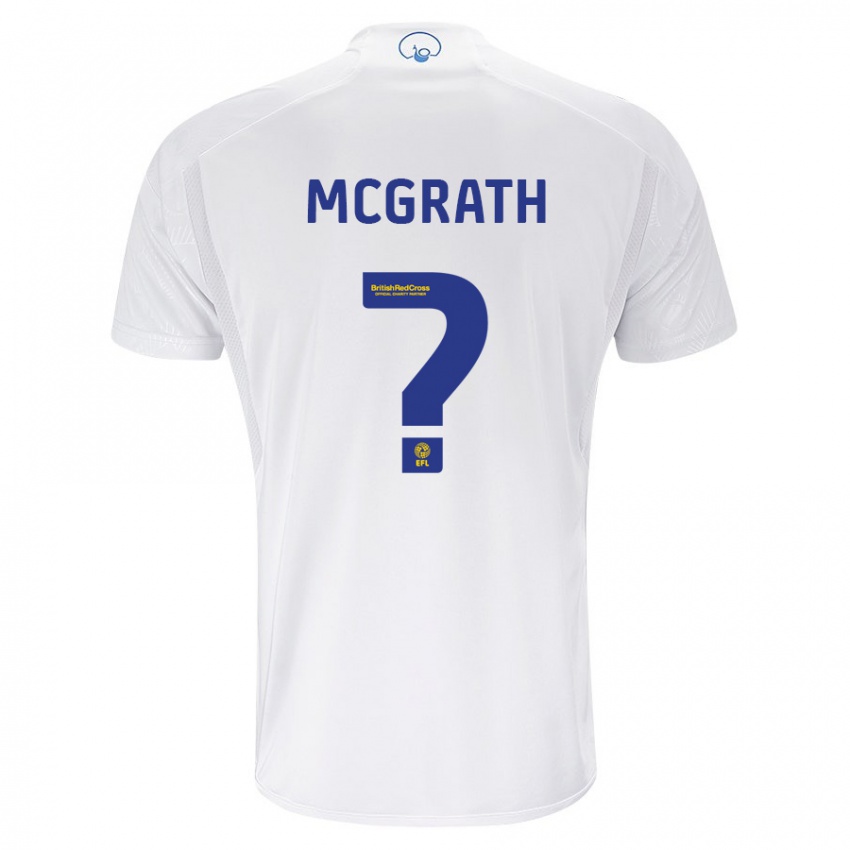 Hombre Camiseta Ronnie Mcgrath #0 Blanco 1ª Equipación 2023/24 La Camisa Chile