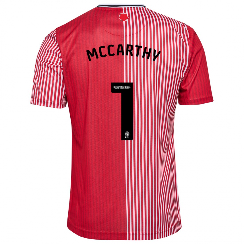 Hombre Camiseta Alex Mccarthy #1 Rojo 1ª Equipación 2023/24 La Camisa Chile