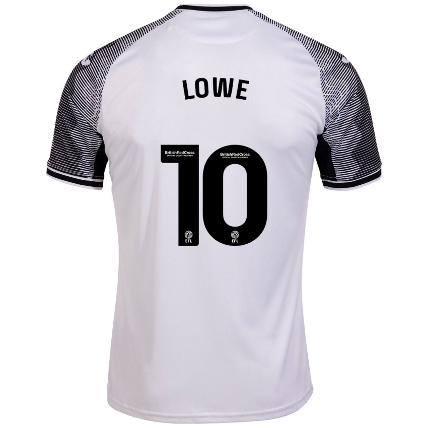 Hombre Camiseta Jamal Lowe #10 Blanco 1ª Equipación 2023/24 La Camisa Chile