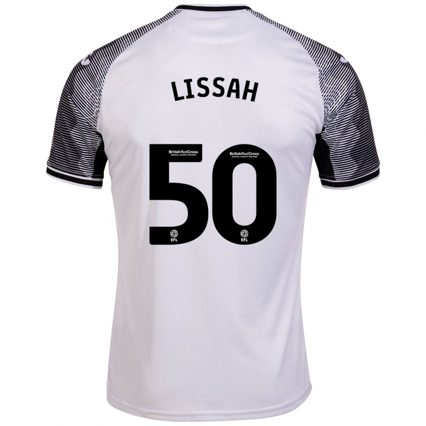 Hombre Camiseta Filip Lissah #50 Blanco 1ª Equipación 2023/24 La Camisa Chile