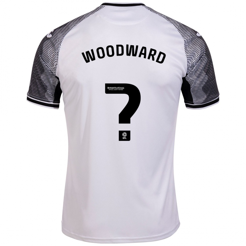 Hombre Camiseta Thomas Woodward #0 Blanco 1ª Equipación 2023/24 La Camisa Chile