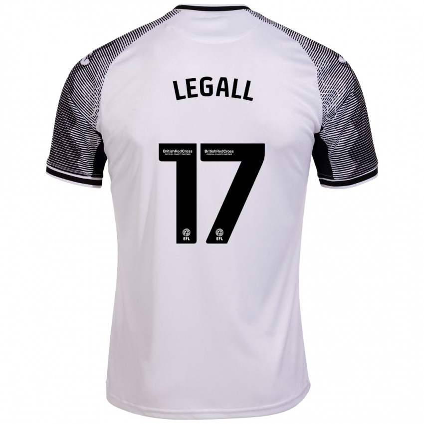 Hombre Camiseta Monet Legall #17 Blanco 1ª Equipación 2023/24 La Camisa Chile