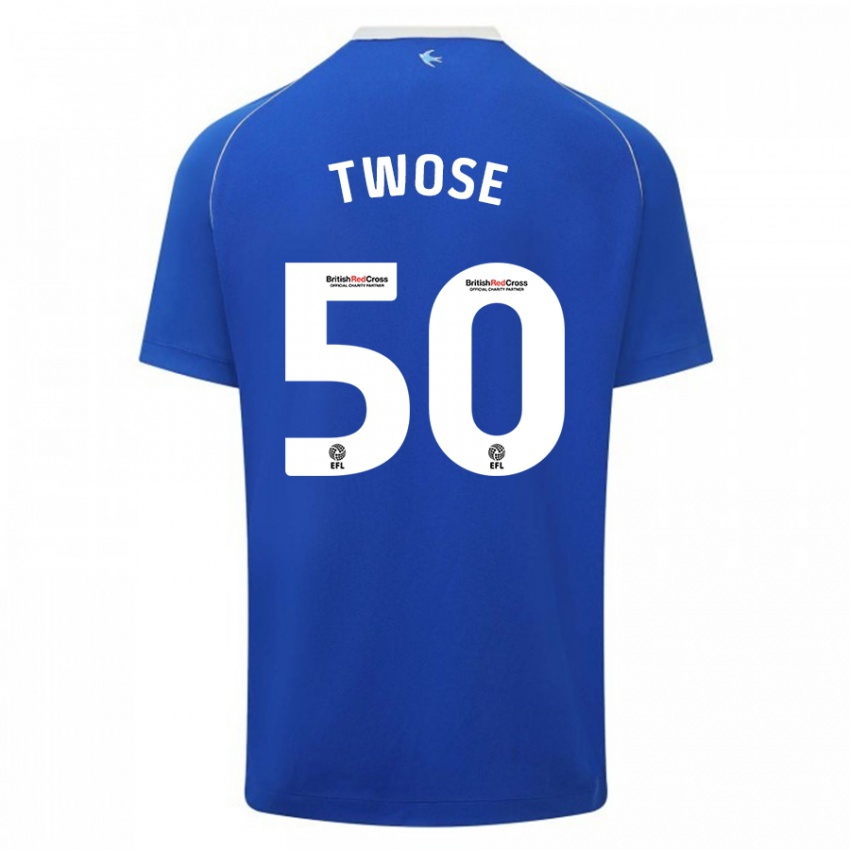 Hombre Camiseta Cody Twose #50 Azul 1ª Equipación 2023/24 La Camisa Chile