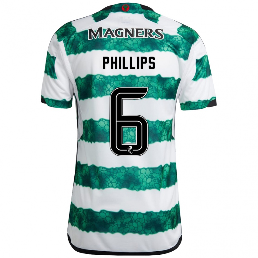Hombre Camiseta Nathaniel Phillips #6 Verde 1ª Equipación 2023/24 La Camisa Chile