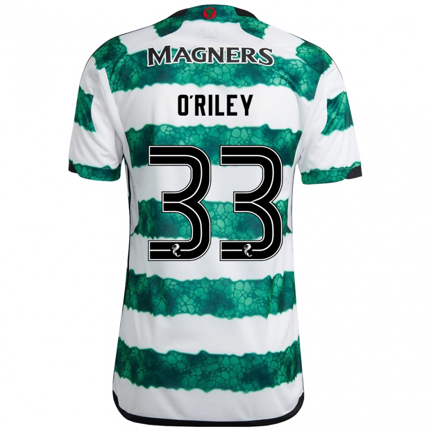 Hombre Camiseta Matt O'riley #33 Verde 1ª Equipación 2023/24 La Camisa Chile