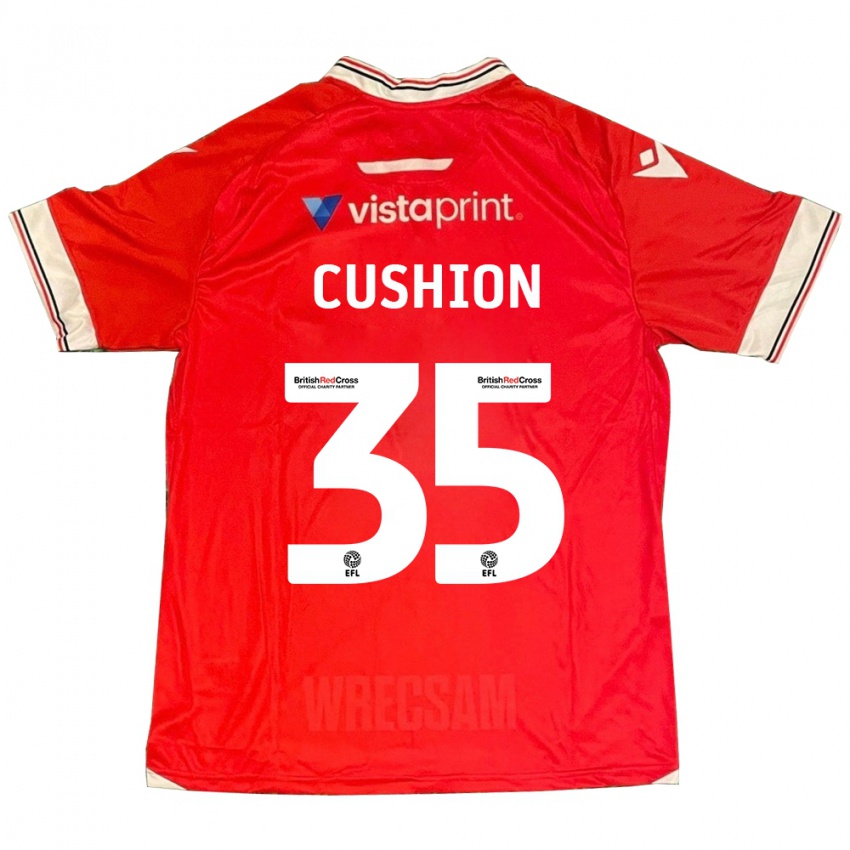 Hombre Camiseta Owen Cushion #35 Rojo 1ª Equipación 2023/24 La Camisa Chile