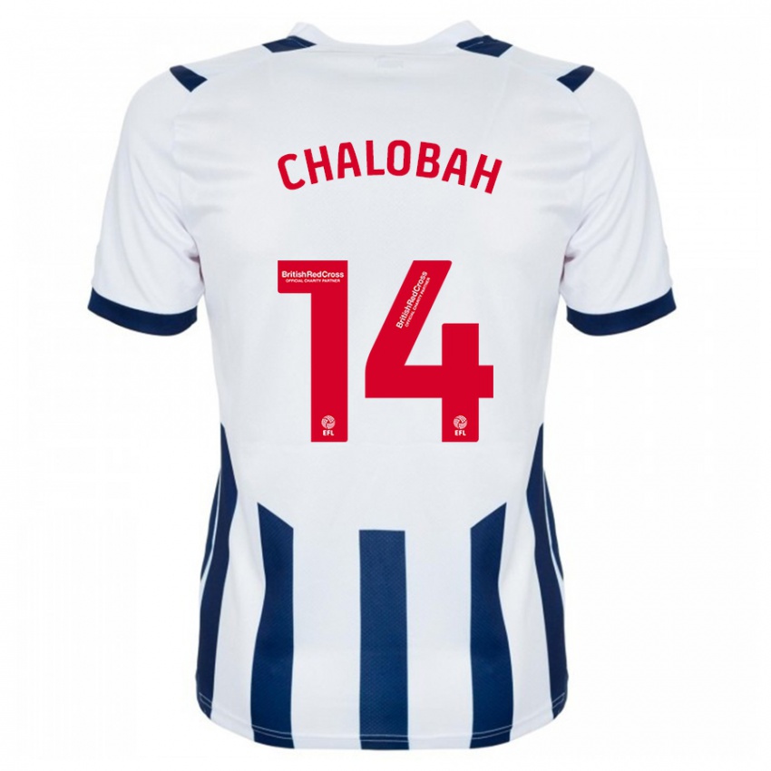 Hombre Camiseta Nathaniel Chalobah #14 Blanco 1ª Equipación 2023/24 La Camisa Chile