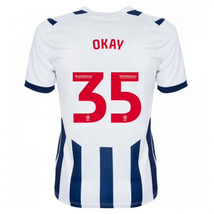 Hombre Camiseta Okay Yokuslu #35 Blanco 1ª Equipación 2023/24 La Camisa Chile