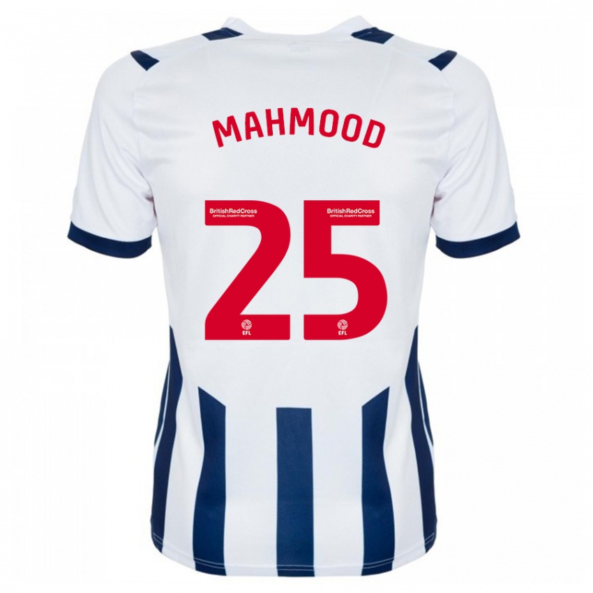 Hombre Camiseta Mahmood #25 Blanco 1ª Equipación 2023/24 La Camisa Chile