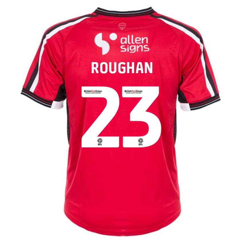 Hombre Camiseta Sean Roughan #23 Rojo 1ª Equipación 2023/24 La Camisa Chile