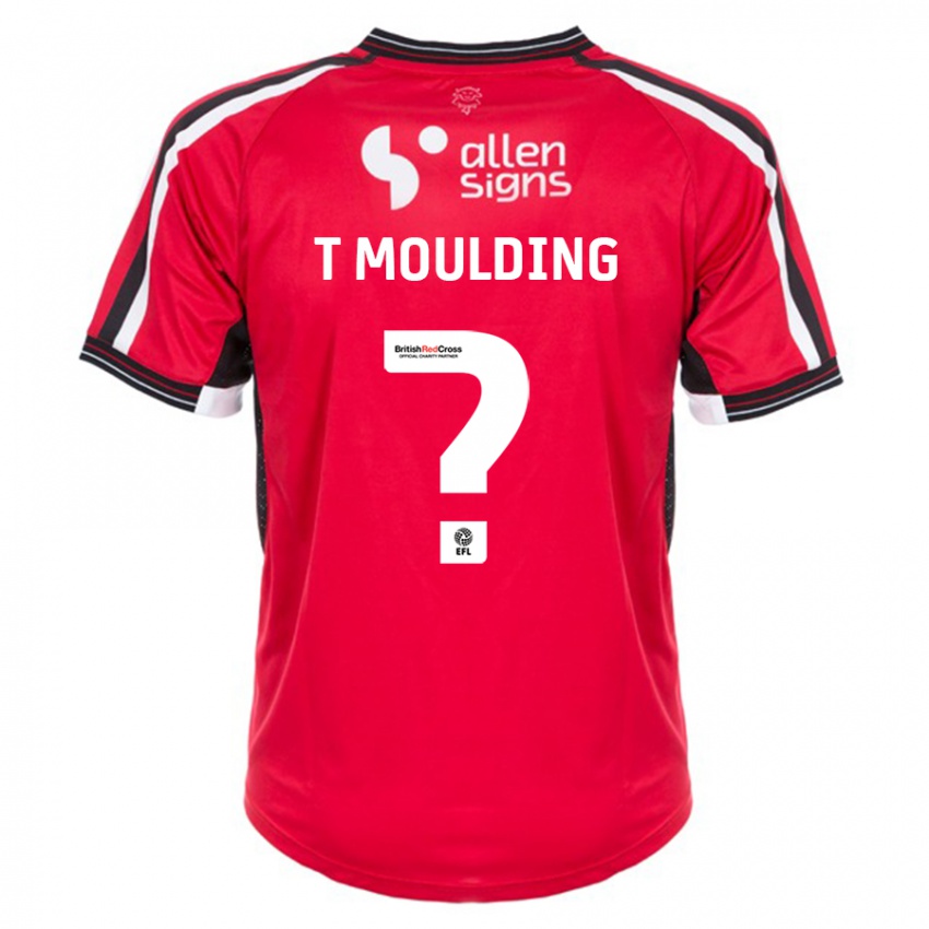 Hombre Camiseta Ella Thompson-Moulding #0 Rojo 1ª Equipación 2023/24 La Camisa Chile