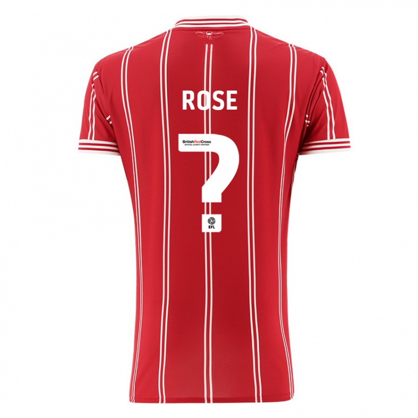 Hombre Camiseta Marley Rose #0 Rojo 1ª Equipación 2023/24 La Camisa Chile