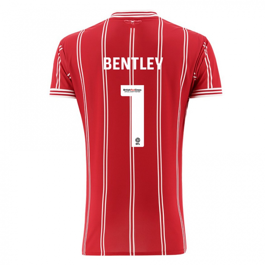 Hombre Camiseta Fran Bentley #1 Rojo 1ª Equipación 2023/24 La Camisa Chile