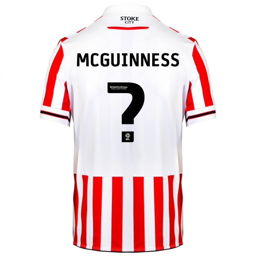 Hombre Camiseta Dara Mcguinness #0 Rojo Blanco 1ª Equipación 2023/24 La Camisa Chile