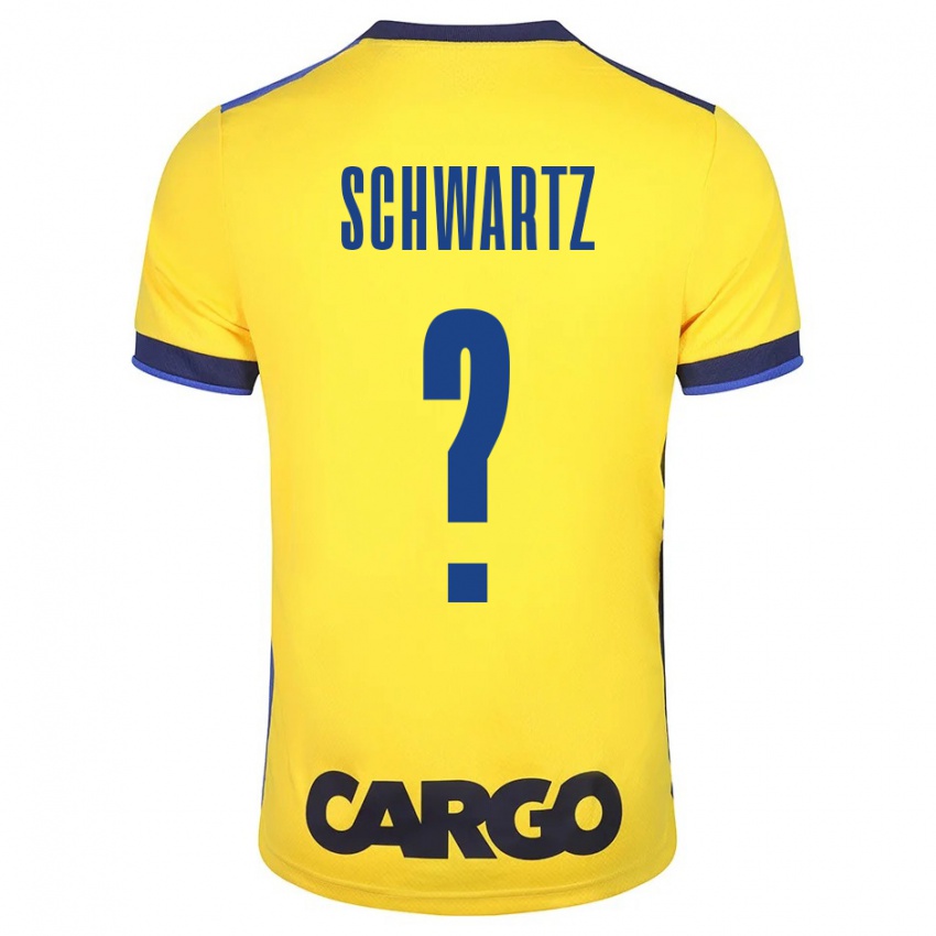 Hombre Camiseta Noam Schwartz #0 Amarillo 1ª Equipación 2023/24 La Camisa Chile