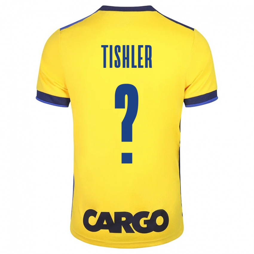 Hombre Camiseta Daniel Tishler #0 Amarillo 1ª Equipación 2023/24 La Camisa Chile