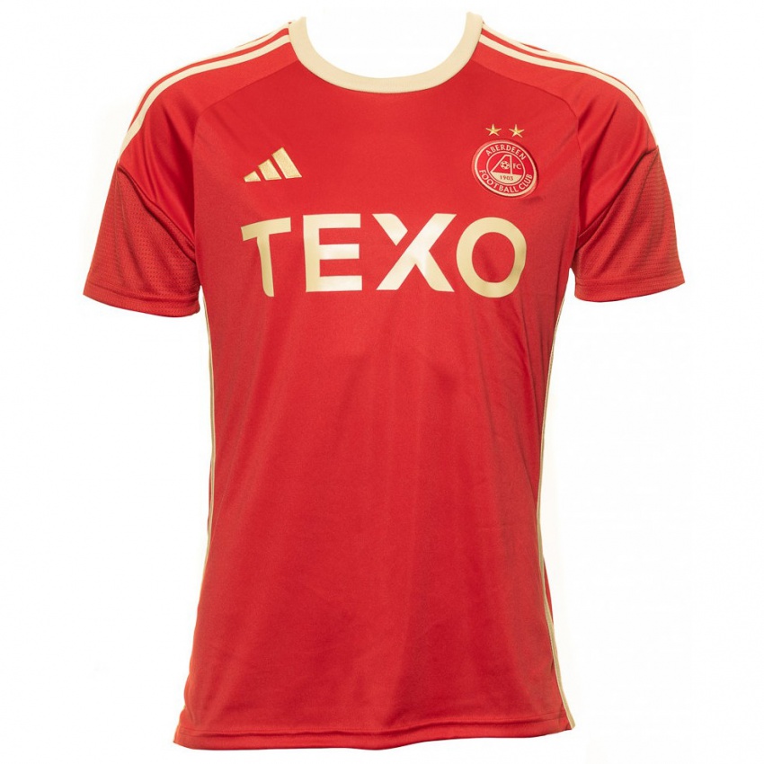 Hombre Camiseta Leighton Clarkson #10 Rojo 1ª Equipación 2023/24 La Camisa Chile