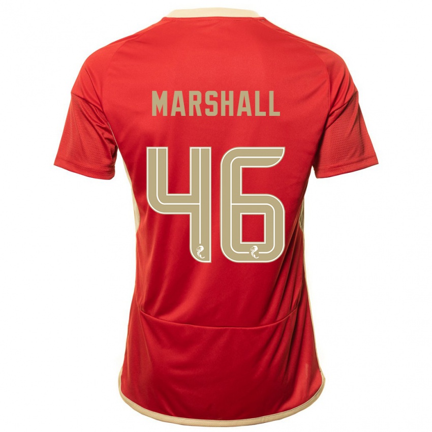 Hombre Camiseta Findlay Marshall #46 Rojo 1ª Equipación 2023/24 La Camisa Chile