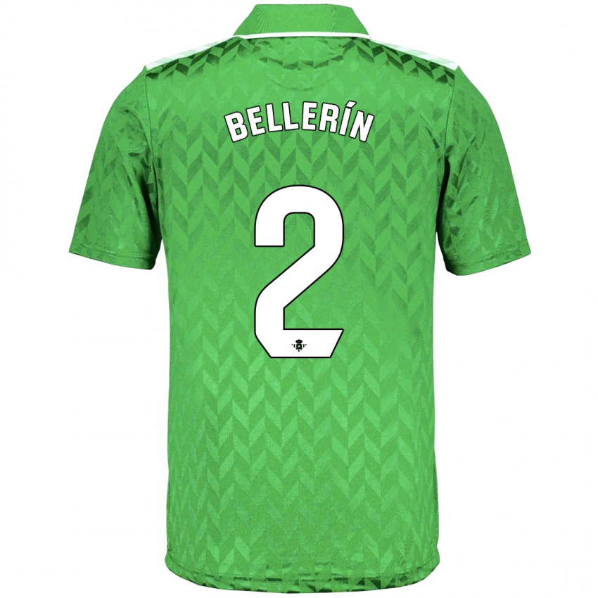 Hombre Camiseta Hector Bellerin #2 Verde 2ª Equipación 2023/24 La Camisa Chile