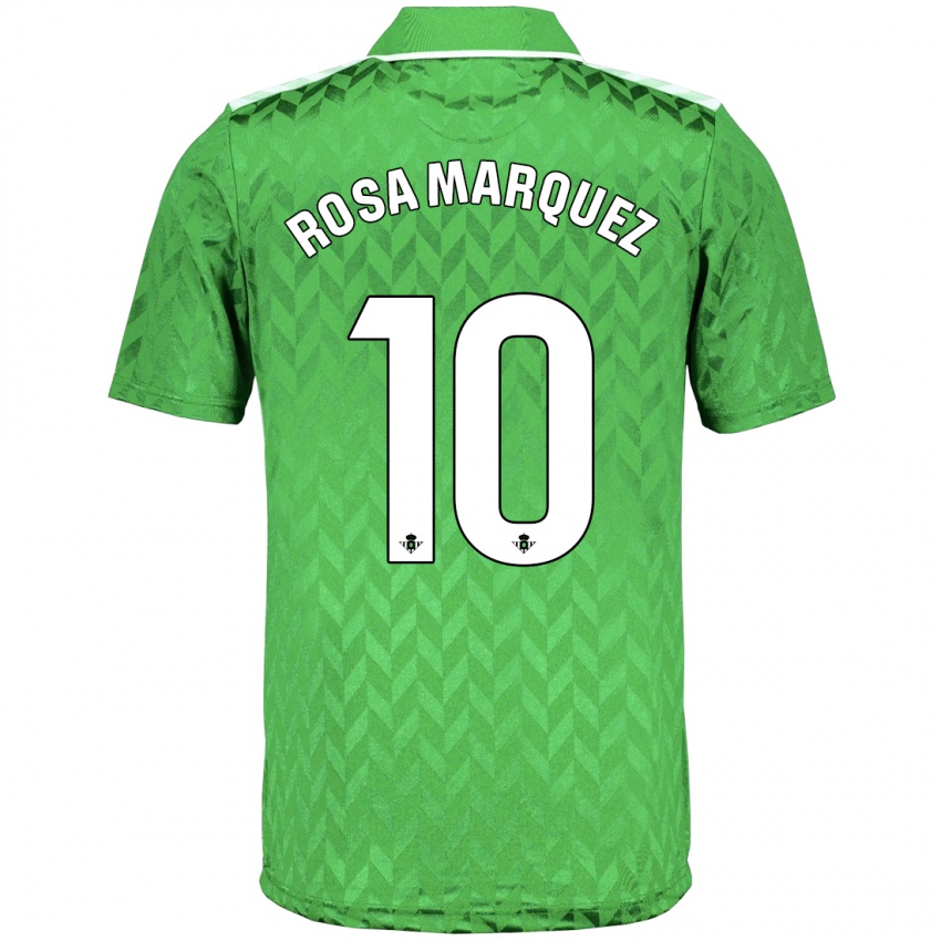 Hombre Camiseta Rosa Márquez Baena #10 Verde 2ª Equipación 2023/24 La Camisa Chile