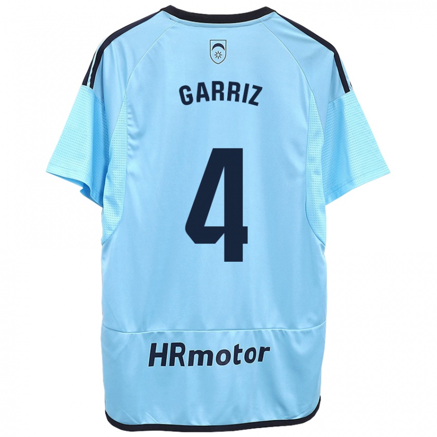 Hombre Camiseta Ibaider Garriz #4 Azul 2ª Equipación 2023/24 La Camisa Chile