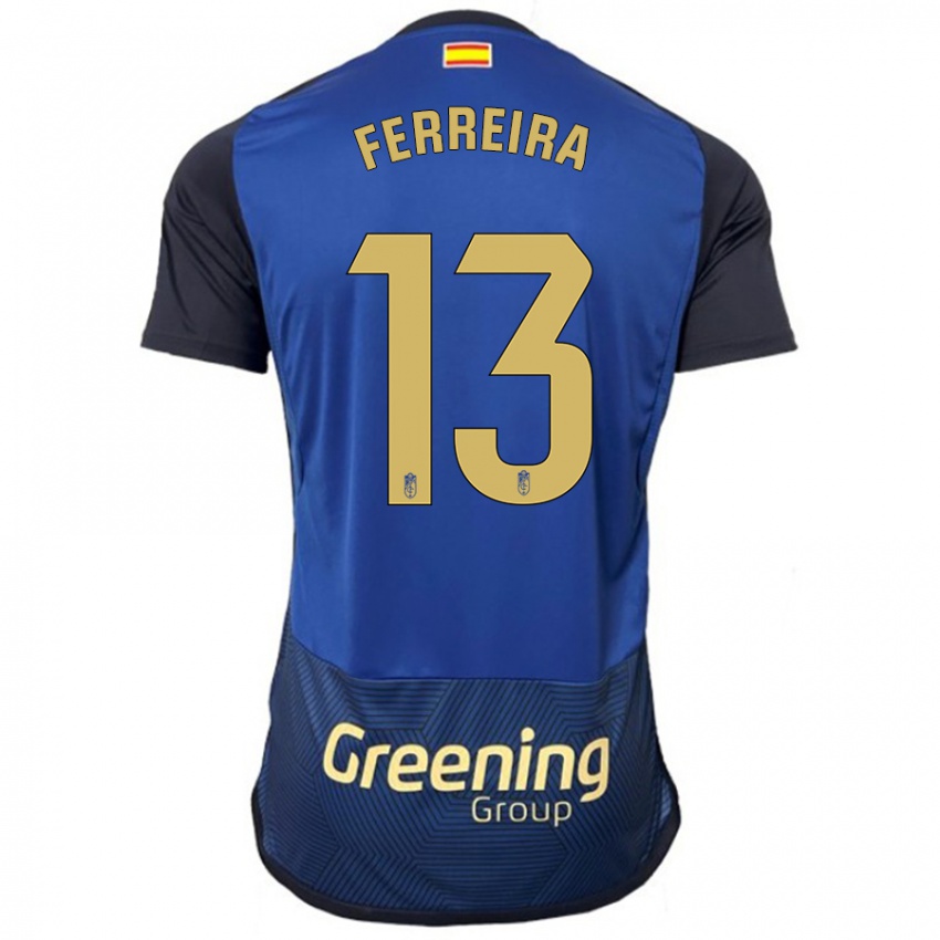 Hombre Camiseta Andre Ferreira #13 Armada 2ª Equipación 2023/24 La Camisa Chile