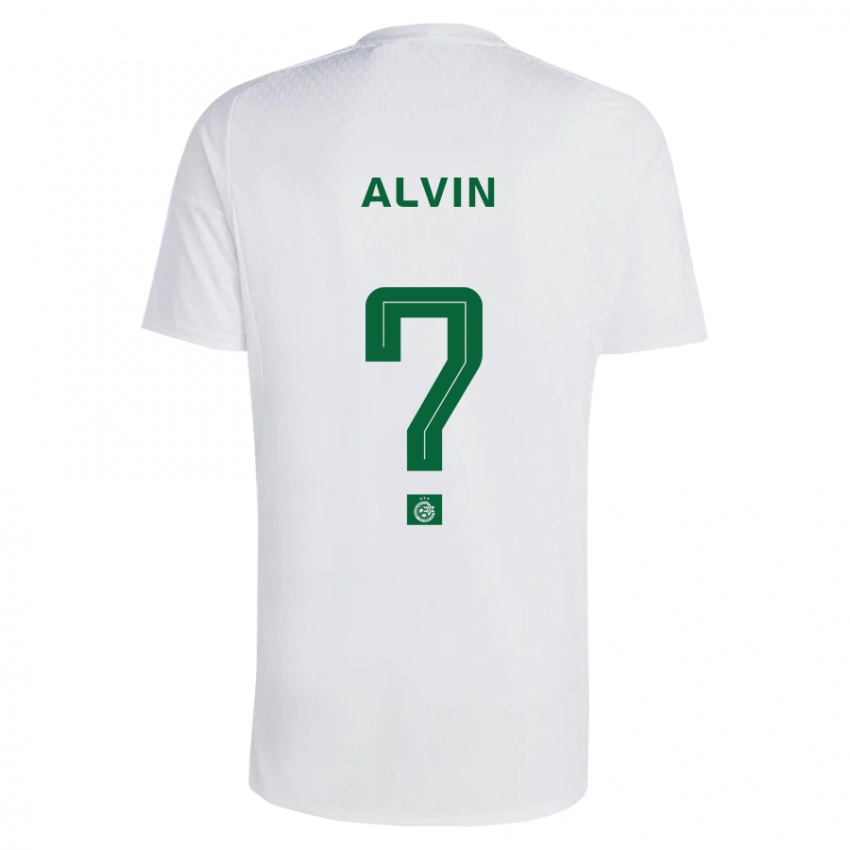 Hombre Camiseta Glenn Alvin #0 Verde Azul 2ª Equipación 2023/24 La Camisa Chile
