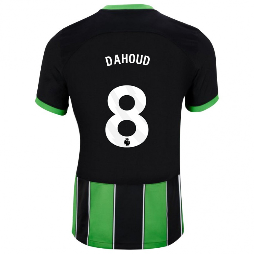 Hombre Camiseta Mahmoud Dahoud #8 Verde Negro 2ª Equipación 2023/24 La Camisa Chile