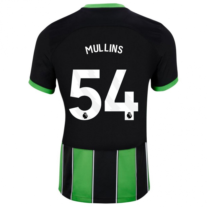 Hombre Camiseta Jamie Mullins #54 Verde Negro 2ª Equipación 2023/24 La Camisa Chile